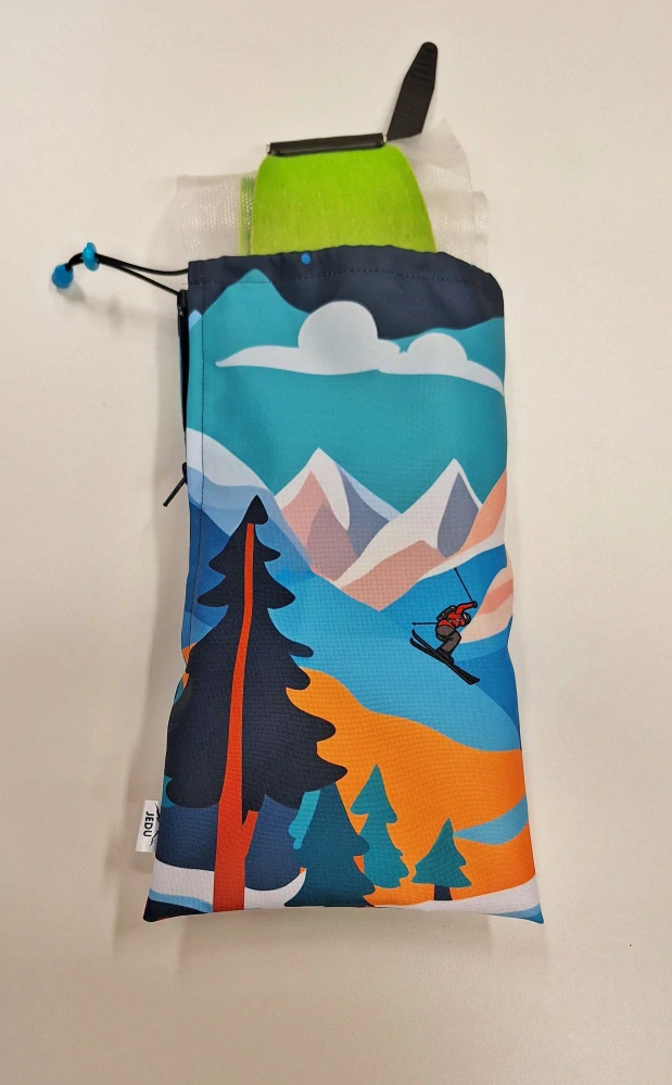 Skins bag - Pytlík na skialpové pásy - Noční lyžař