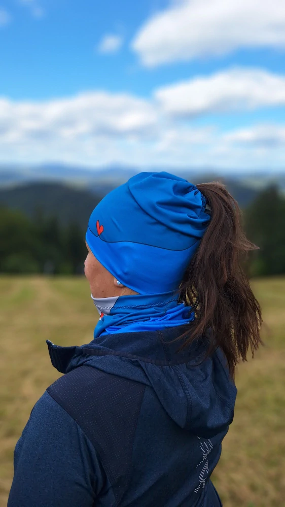 Sportovní culíkovka Vlny - Modrá