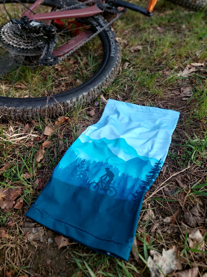 Sportovní nákrčník BIKER - Modrý