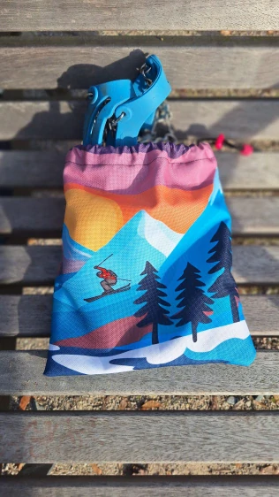 Pytlík na nesmeky - Horský lyžař