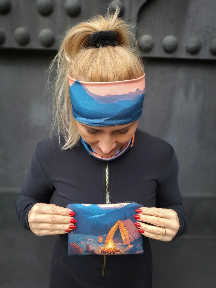 Malá nepromokavá taštička - Night sky