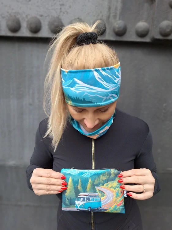 Sportovní čelenka Letní dobrodružství - Road trip