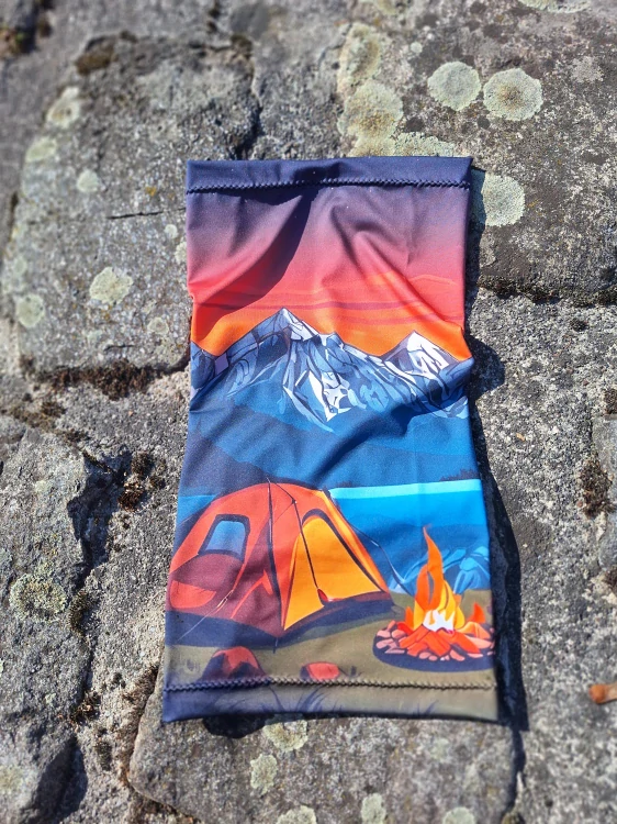 Sportovní nákrčník Letní dobrodružství - Camping