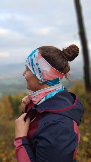 Sportovní čelenka Zimní hory