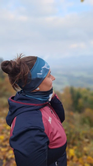 Sportovní čelenka Noční hory