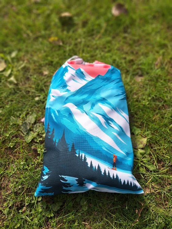 Skins bag - Pytlík na skialpové pásy - Zimní hory