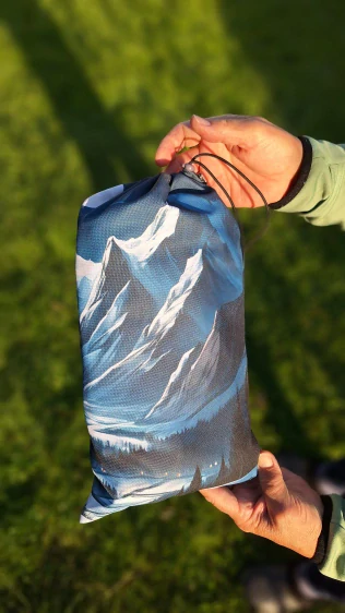 Skins bag - Pytlík na skialpové pásy - Noční hory