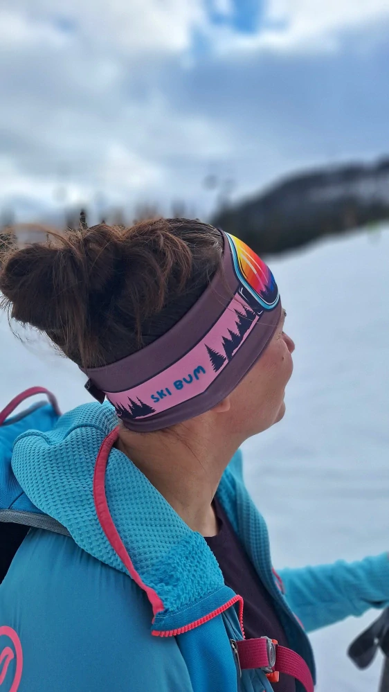 Sportovní čelenka Ski lady