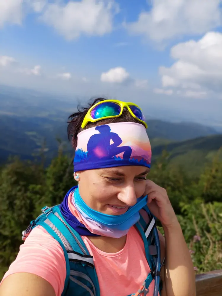 Sportovní nákrčník Horská žena