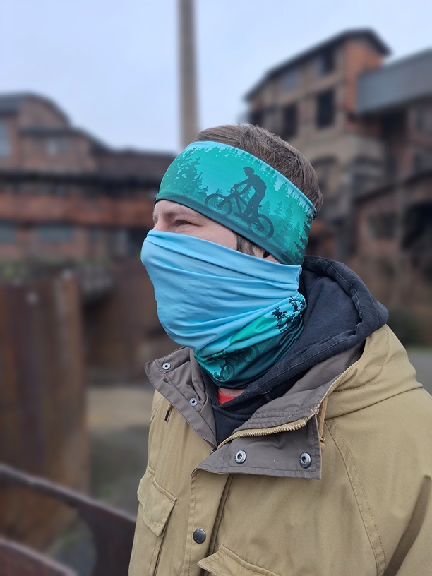 Sportovní čelenka BIKER - Zelený