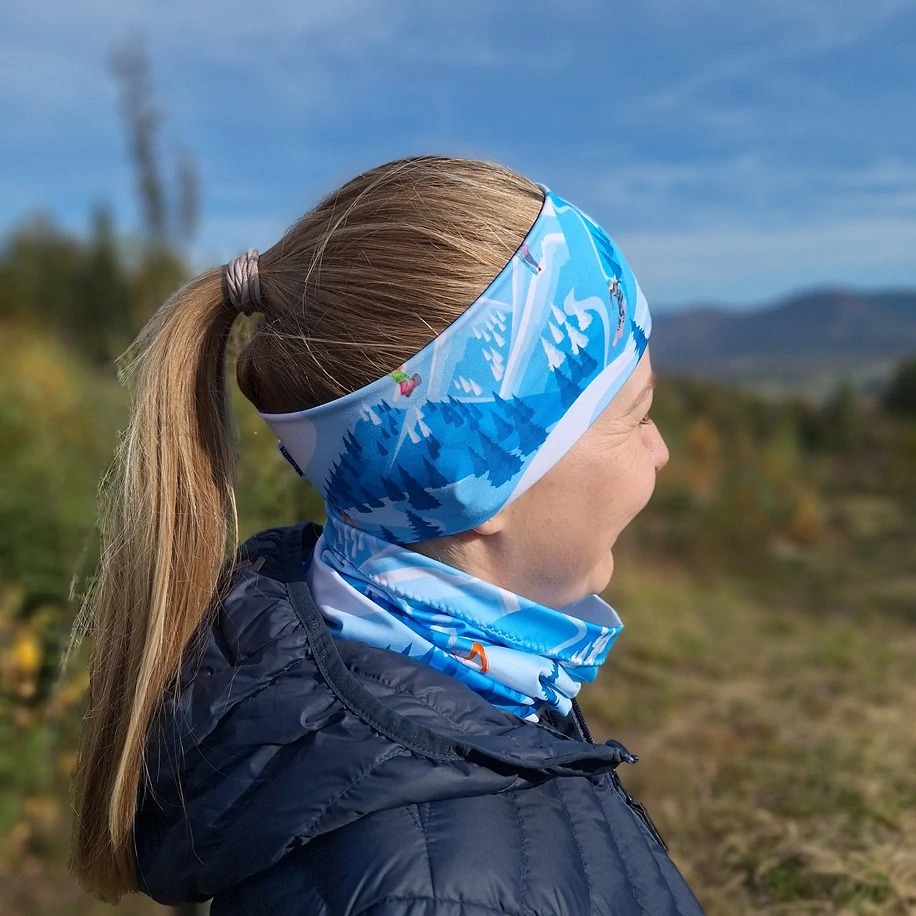 Sportovní nákrčník Zimní radovánky