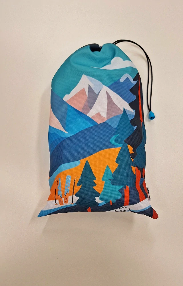 Skins bag - Pytlík na skialpové pásy - Noční lyžař