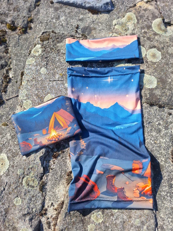 Malá nepromokavá taštička - Night sky