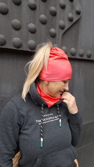 Sportovní jednobarevná culíkovka Peach