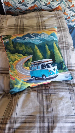 Polštářek - Road trip