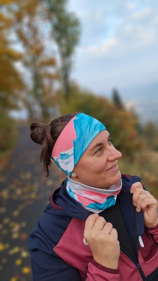 Sportovní čelenka Zimní hory