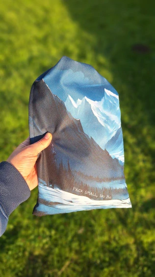 Skins bag - Pytlík na skialpové pásy - Noční hory