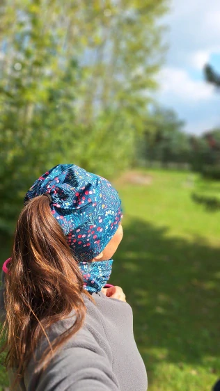 Zimní culíkovka a nákrčník 2v1 - Bobule