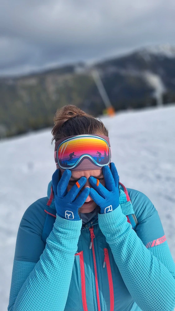 Sportovní čelenka Ski lady