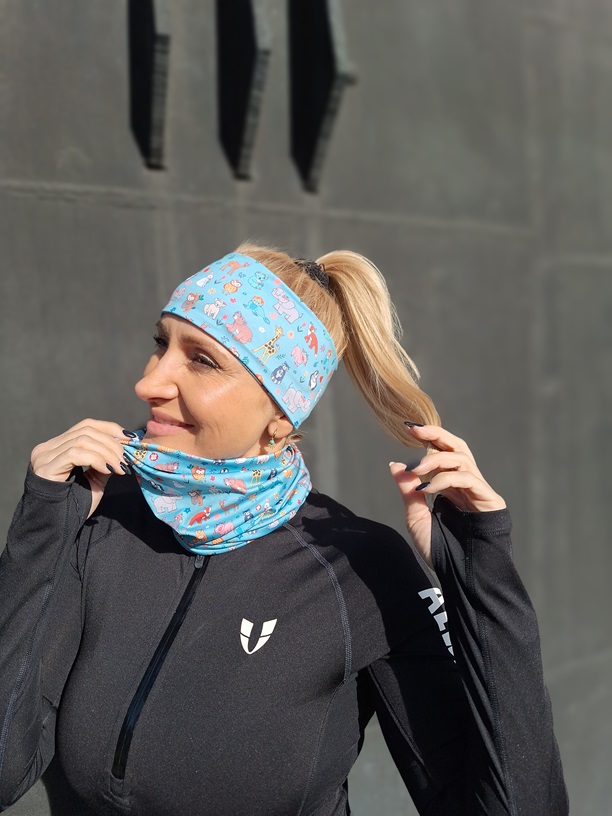 Sportovní nákrčník Zvířecí kamarádi