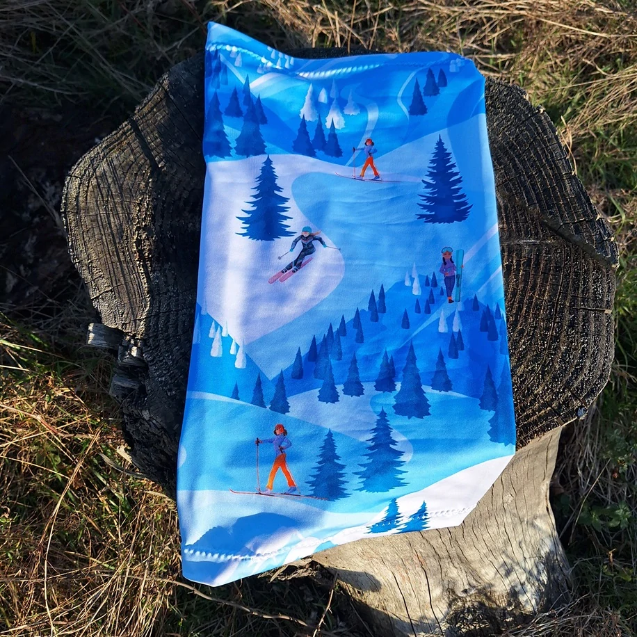 Sportovní nákrčník Zimní radovánky