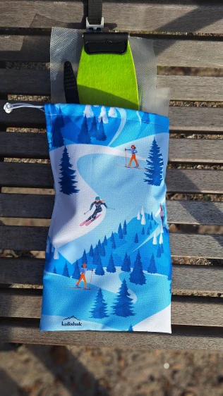 Skins bag - Pytlík na skialpové pásy - Zimní radovánky