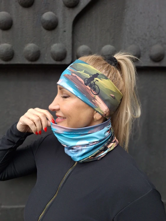 Sportovní čelenka Letní dobrodružství - MTB