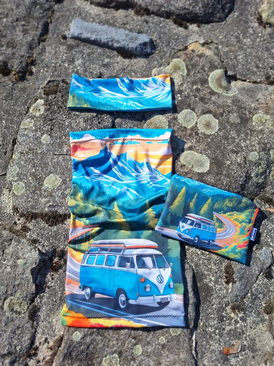 Sportovní nákrčník Letní dobrodružství - Road trip