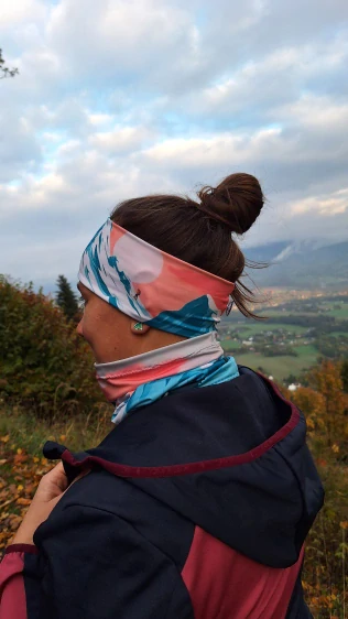 Sportovní čelenka Zimní hory