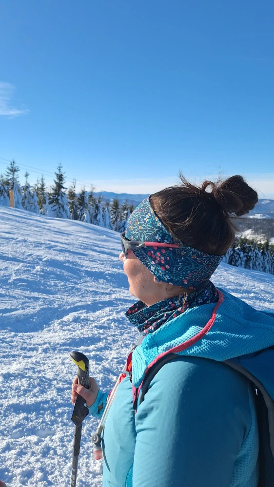 Zimní čelenka Bobule