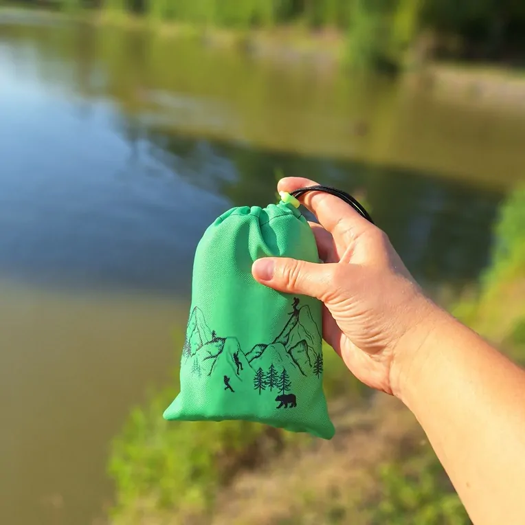 Rychleschnoucí ručník - Horské dobrodružství - Zelená