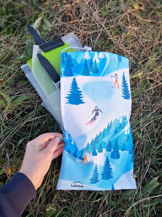 Skins bag - Pytlík na skialpové pásy - Zimní radovánky