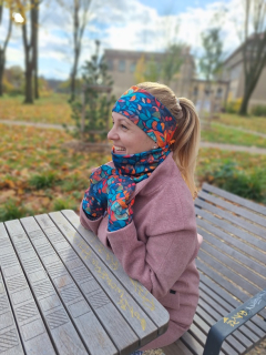 Zimní čelenka Vřes