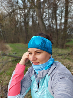 Sportovní nákrčník BIKER - Modrý