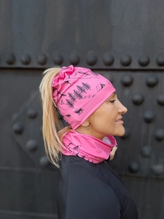 Sportovní culíkovka Horské dobrodružství - Růžová