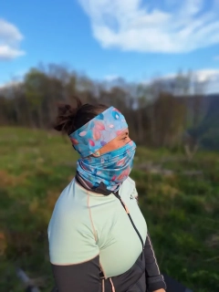 Sportovní nákrčník Malované Lístky