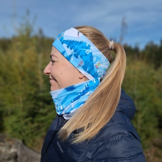 Sportovní nákrčník Zimní radovánky