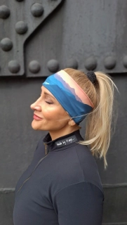 Sportovní čelenka Letní dobrodružství - Night sky