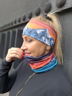 Sportovní čelenka Letní dobrodružství - Camping