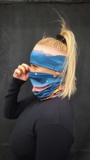 Sportovní nákrčník Letní dobrodružství - Night sky